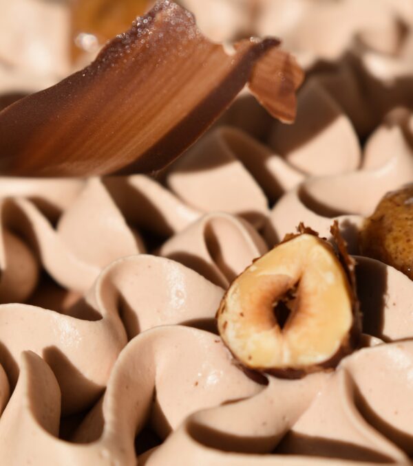 Crunchy entremet chocolat noisette