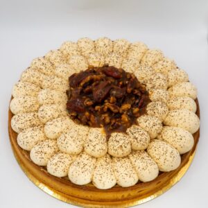 Tarte gourmande Dulcey et noix de pécan
